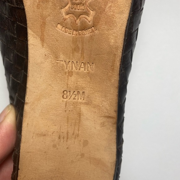 BRIGHTON Elegant Black Woven Mules - Picture 5 of 6